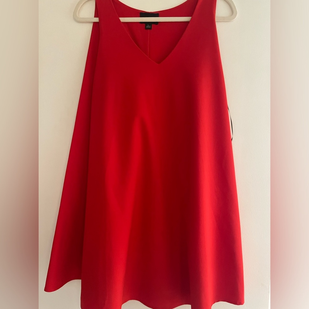 Red cape formal dress